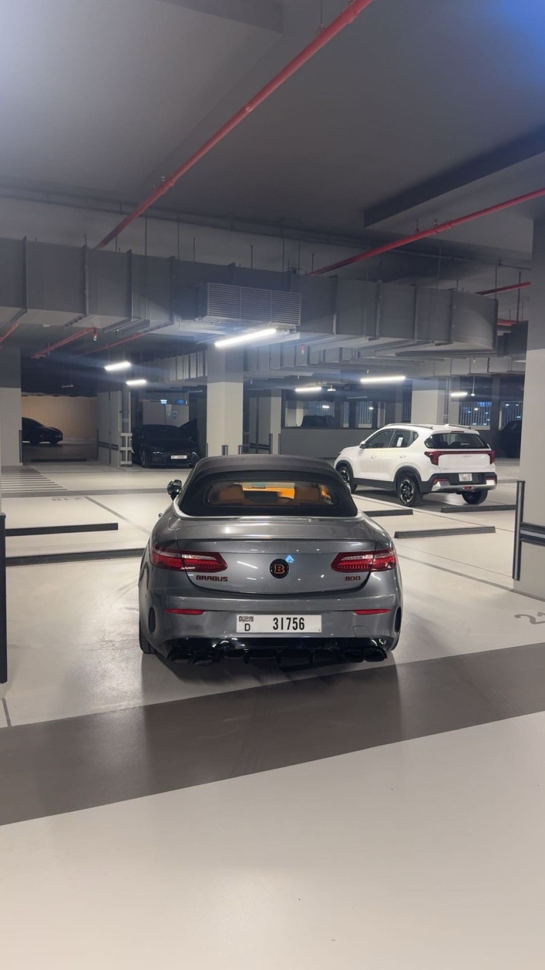 Brabus 800 in a Dubai private garage