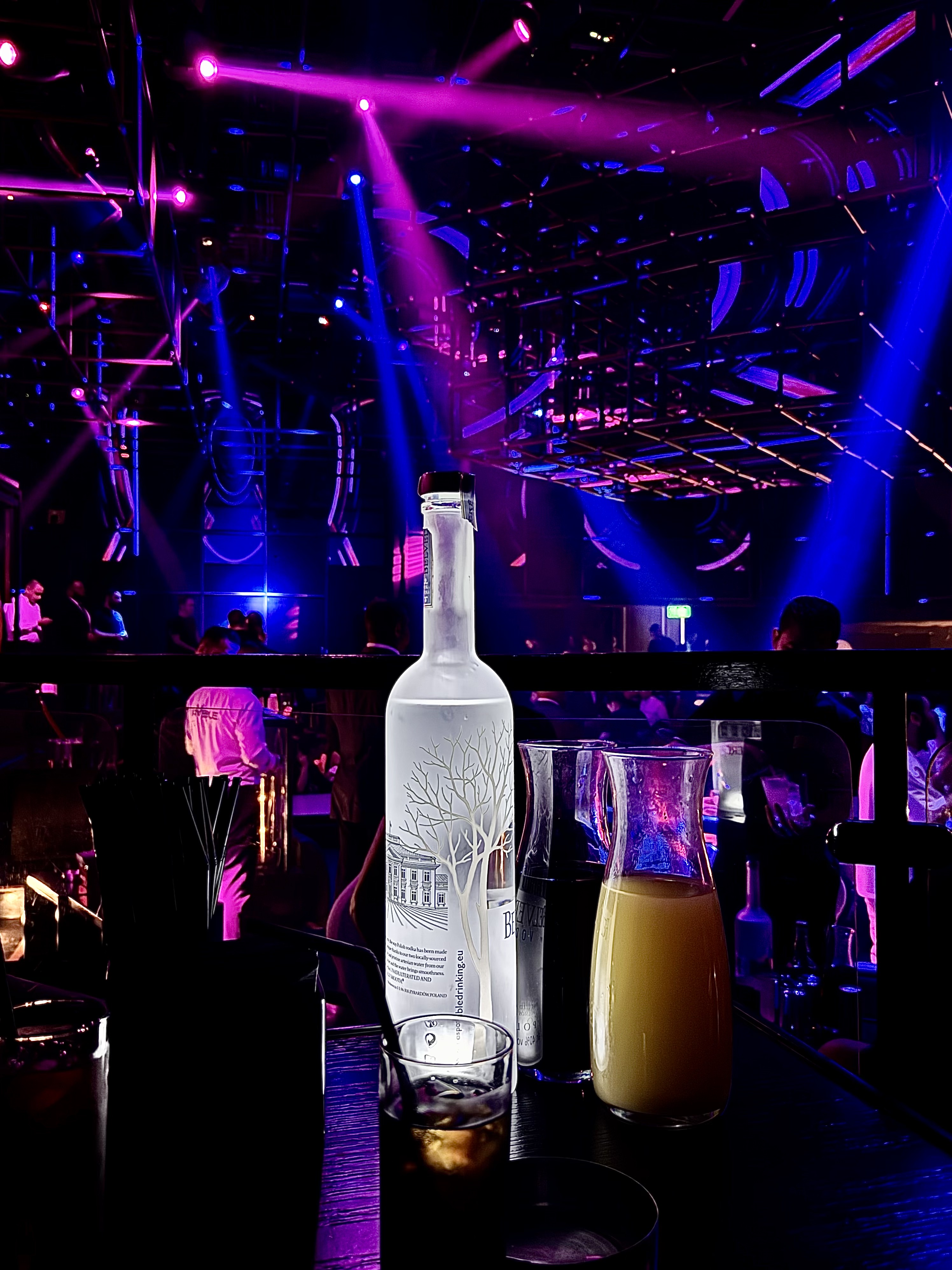 VIP nightlife with bottle service